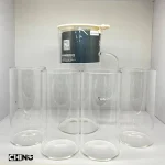 ست پارچ و لیوان شیشه ای
