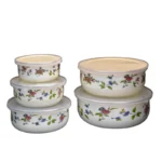 مجموعه ظروف لعابی ۵ تکه