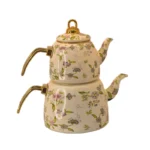 کتری قوری لعاب دار دو تکه