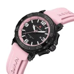 ساعت مچی نیوی فورس NAVIFORCE- کد watch NF 7125-79 (صورتی) - تصویر 2