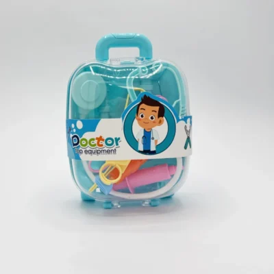 ست پزشکی بازی کودکان آبی