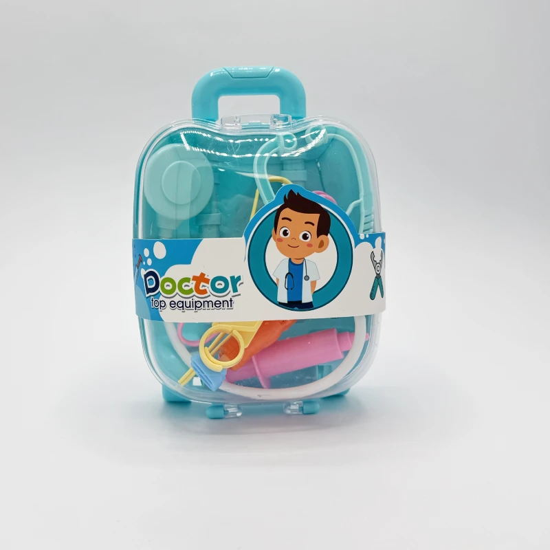 chinofamily48 ست پزشکی بازی کودکان آبی