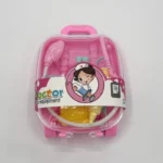 ست پزشکی بازی کودکان- صورتی جذاب دخترانه