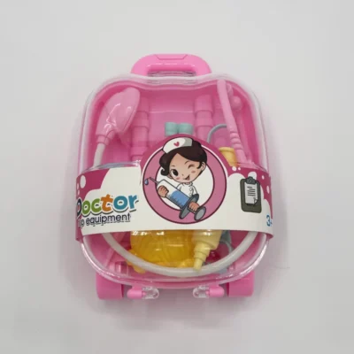 ست پزشکی بازی کودکان- صورتی جذاب دخترانه
