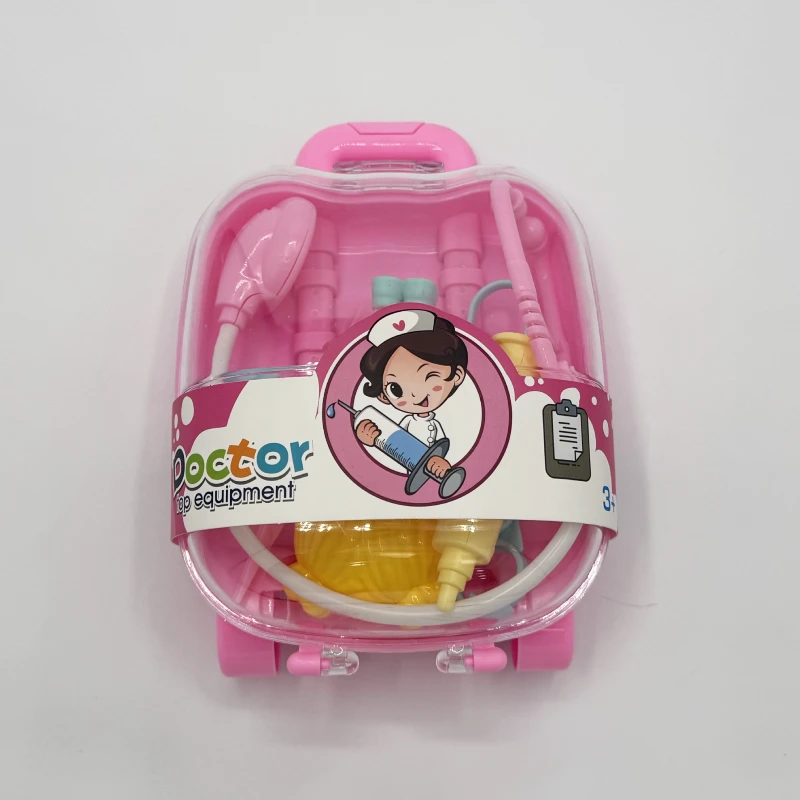 chinofamily49 ست پزشکی بازی کودکان- صورتی جذاب دخترانه