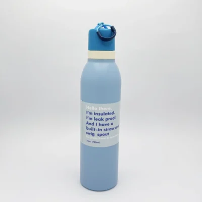 تراول ماگ استیل دوجداره آبی