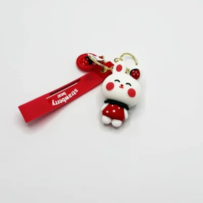 جا سوئیچی و سرکلیدی strawberry bear - کد 8198