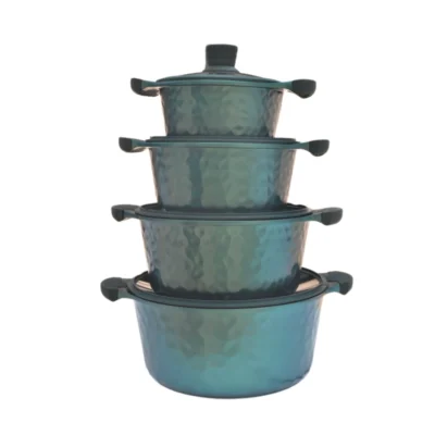 ست قابلمه و تابه آلومینیومی نچسب ۱۰ پارچه - کد ۱۰QL