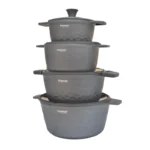 ست قابلمه گرانیتی ۱6 پارچه Donnor کد DNقابلمه ۱۶ تکه