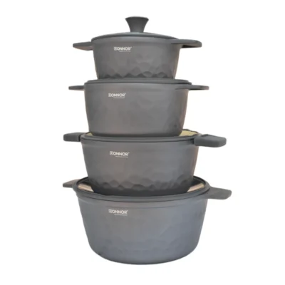 ست قابلمه گرانیتی ۱6 پارچه Donnor کد DNقابلمه ۱۶ تکه