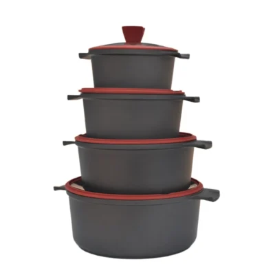 ست قابلمه ۱۵ تکه آلومینیومی نچسب مدل لوکس مدرن - کد BL