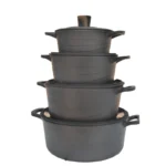 ست قابلمه ۱۵ پارچه مشکی کد ۱۵RLقابلمه ۱۵ تکه