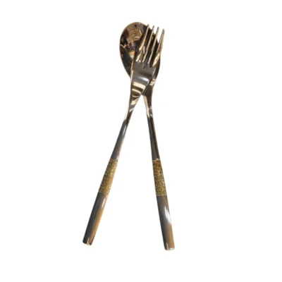 قاشق و چنگال ترمه