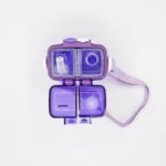 قمقمه دوقلو دو مخزنه بنفش نی دار