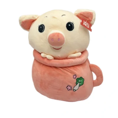 عروسک پتو بالشتی فانتزی مدل خوک