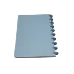 دفترچه یادداشت سیمی 80 برگ senmu آبی