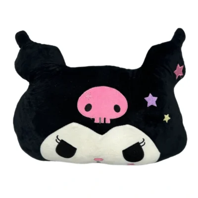 عروسک پتو بالشتی فانتزی طرح دار kuromi کرومی 1 کد 36.5